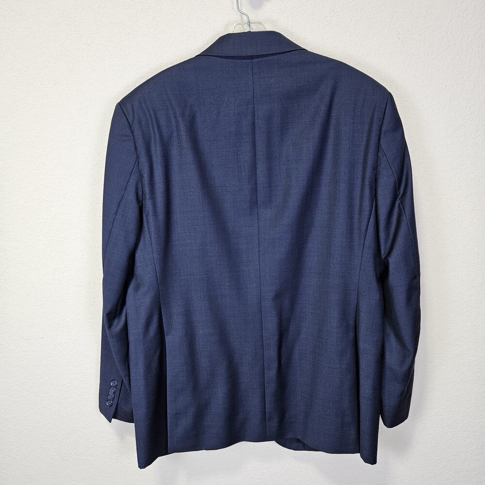 Jos A Bank Blazer Travelers Collection Mens 40S Sport Coat Navy Tailored Jacket - Picture 3 of 9